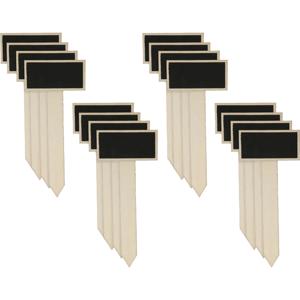 Cepewa Plantenstekers - 20x stuks - plantenlabels krijtbordjes - 21 cm