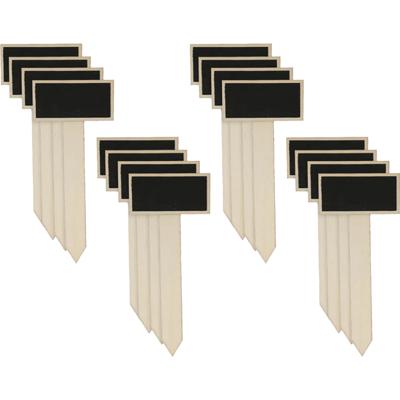 Cepewa Plantenstekers - 20x stuks - plantenlabels krijtbordjes - 21 cm