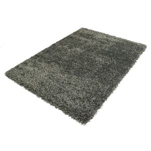 Hoogpolig Vloerkleed Shaggy Plus 959 Grey-240 x 340 cm