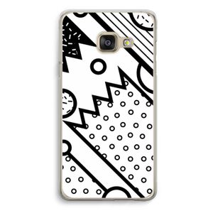 Pop Art #4: Samsung A3 (2017) Transparant Hoesje