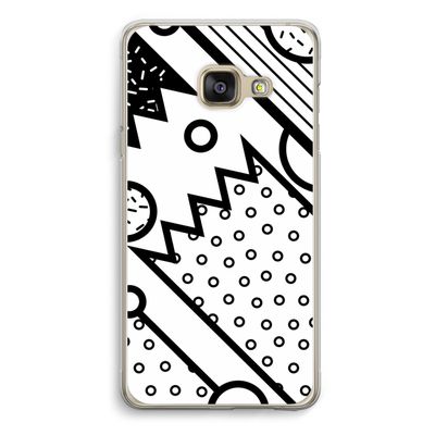 Pop Art #4: Samsung A3 (2017) Transparant Hoesje