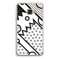 Pop Art #4: Samsung A3 (2017) Transparant Hoesje