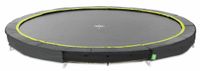 Exit Silhouette Inground Sports trampoline - Ø 244 cm - Zwart