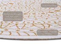 Hanse Home - Northrugs In- and Outdoor reversible carpet round Porto Ochre - 240 cm