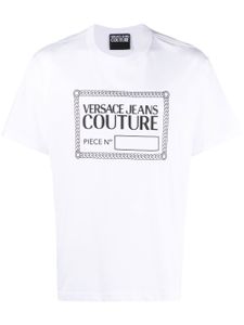 Versace Jeans Couture t-shirt à logo imprimé - Blanc