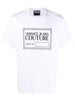 Versace Jeans Couture t-shirt à logo imprimé - Blanc