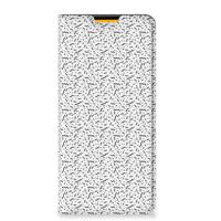 Samsung Galaxy M52 | Hoesje met Magneet | Stripes Dots