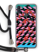 Skew Blush 2: Samsung Galaxy A11 Transparant Hoesje met koord