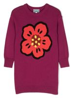 Kenzo Kids robe en maille Boke Flower - Rose