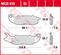 TRW Remblokken, en remschoenen voor de moto, MCB818SI Sinter offroad