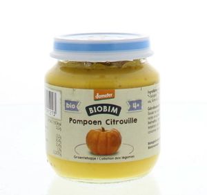 Pompoen puree 4 maanden Demeter bio