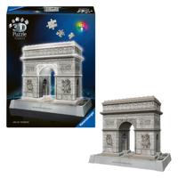 Ravensburger Iconics 3D puzzel Arc de Triomphe met licht - 216 stukjes