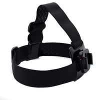 Shop4 - GoPro HERO10 Black Hoofdband - met Roterende Cam-aansluiting Zwart Shop4 - GoPro HERO10 Black Hoofdband - met Roterende Cam-aansluiting Zwart