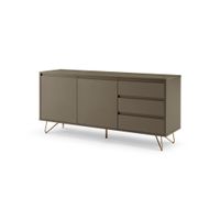 Dressoir Lucy Grijs 150 cm