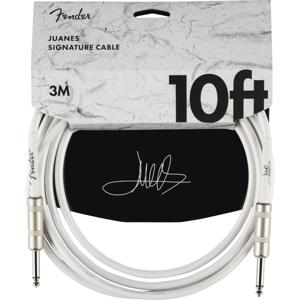 Fender Juanes 10' Instrument Cable Luna White (3 meter)