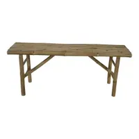 Bank bamboe 120 cm