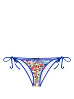 DSQUARED2 bas de bikini à fleurs - Bleu - thumbnail