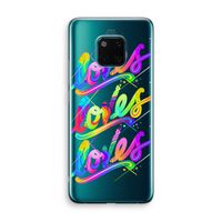 Loves: Huawei Mate 20 Pro Transparant Hoesje