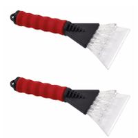 2x IJskrabbers soft grip rood 25 cm - thumbnail