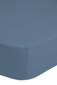 HIP Hoeslaken Satijn Ice Blauw-180 x 220 cm