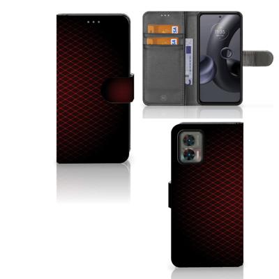 Motorola Edge 30 Neo | Telefoon Hoesje | Geruit Rood