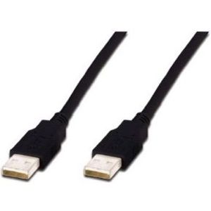 Digitus 1.0m USB 2.0 A/A USB-kabel 1 m USB A Zwart