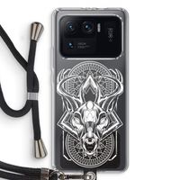 Oh Deer: Xiaomi Mi 11 Ultra Transparant Hoesje met koord