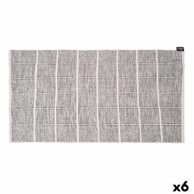 Tapijt Gift Decor Grijs Ruiten 140 x 80 cm (6 Stuks)