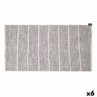 Tapijt Gift Decor Grijs Ruiten 140 x 80 cm (6 Stuks)