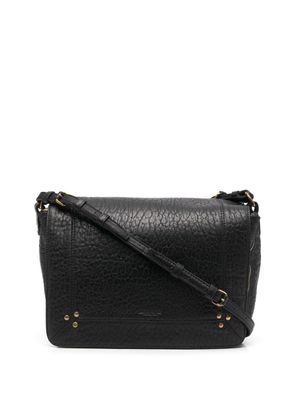 Jérôme Dreyfuss sac à bandoulière Igor Bubble en cuir - Noir