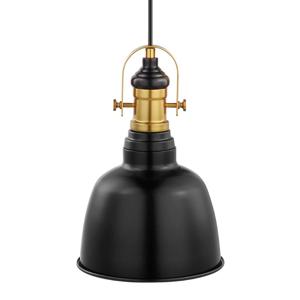 Eglo HanglampGilwell 18,5cm zwart met goud - 49693