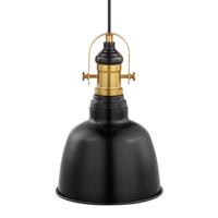 Eglo HanglampGilwell 18,5cm zwart met goud - 49693