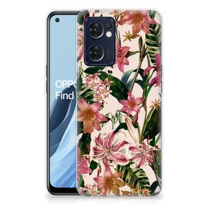 OPPO Reno 7 5G | Find X5 Lite TPU Case Flowers