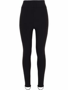 Dolce & Gabbana legging fuseau à taille haute - Noir