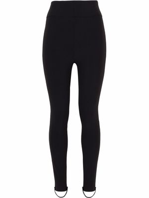 Dolce & Gabbana legging fuseau à taille haute - Noir