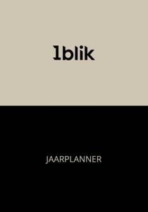 1blik Jaarplanner (Paperback)