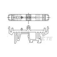 Barrier Style Terminal Blocks TE AMP Barrier Style Terminal Blocks 6-1437661-4 TE Connectivity Inhoud: 1 stuk(s)