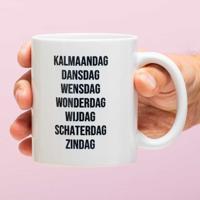 Mok Kalmaandag, dansdag, wensdag...