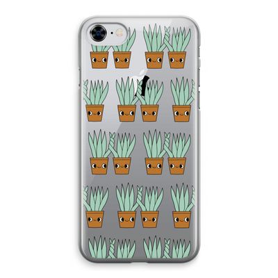 Sansevieria: iPhone 8 Transparant Hoesje