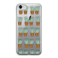 Sansevieria: iPhone 8 Transparant Hoesje