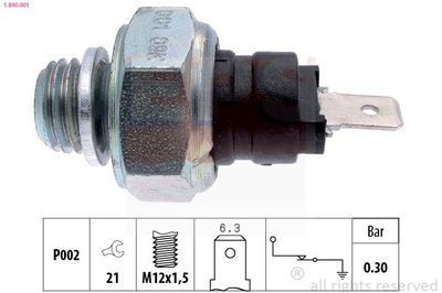 Oliedruksensor 1800001