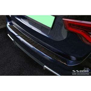 Echt 3D Carbon Bumper beschermer passend voor BMW iX3 (G08) 2020- 'Ribs' AV249287