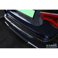Echt 3D Carbon Bumper beschermer passend voor BMW iX3 (G08) 2020- 'Ribs' AV249287 - thumbnail