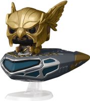 Black Adam Funko Pop Vinyl: Hawkman in Cruiser