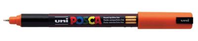 Uni POSCA paintmarker PC-1MR, 0,7 mm, donkeroranje