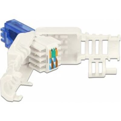 Delock 86417 RJ45-stekker Cat.6A UTP gereedschapsvrij 2 stuks