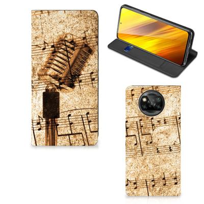 Xiaomi Poco X3 Pro | Poco X3 Stand Case Bladmuziek Xiaomi Poco X3 Pro | Poco X3 Stand Case Bladmuziek