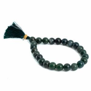 Edelsteen Armband Heliotroop &apos;Power Beads&apos; - 8 mm