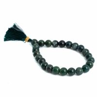 Edelsteen Armband Heliotroop &apos;Power Beads&apos; - 8 mm