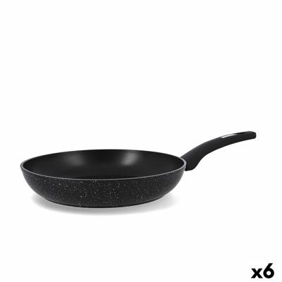 Pan Quid Estelar Zwart Metaal Ø 30 cm (6 Stuks)